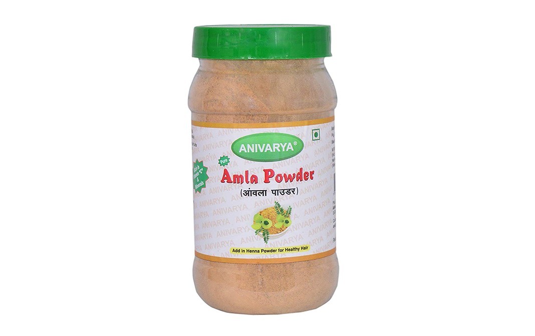 Anivarya Amla Powder    Plastic Jar  300 grams